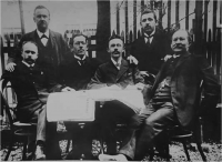 Der erste SP 3-Vorstand von 1905